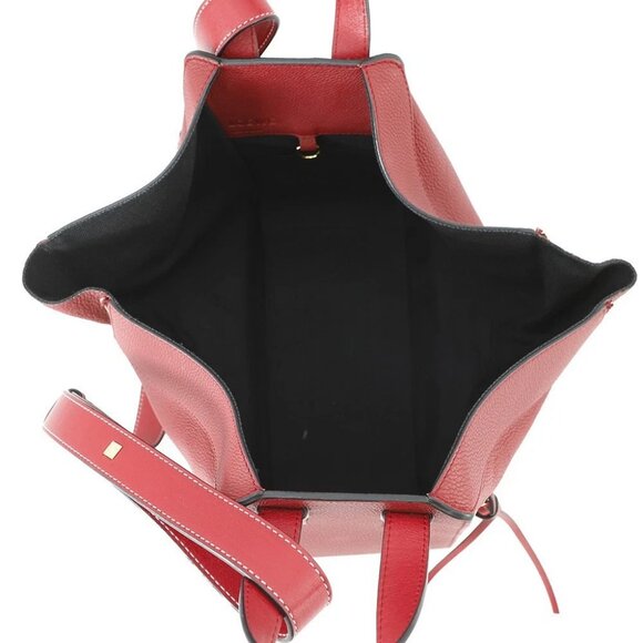 LOEWE hammock Size Small Leather Red 387.12KN60 - Picture 9 of 15